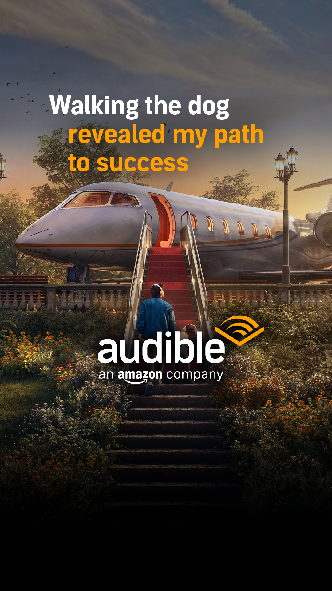 Audible Facebook ad