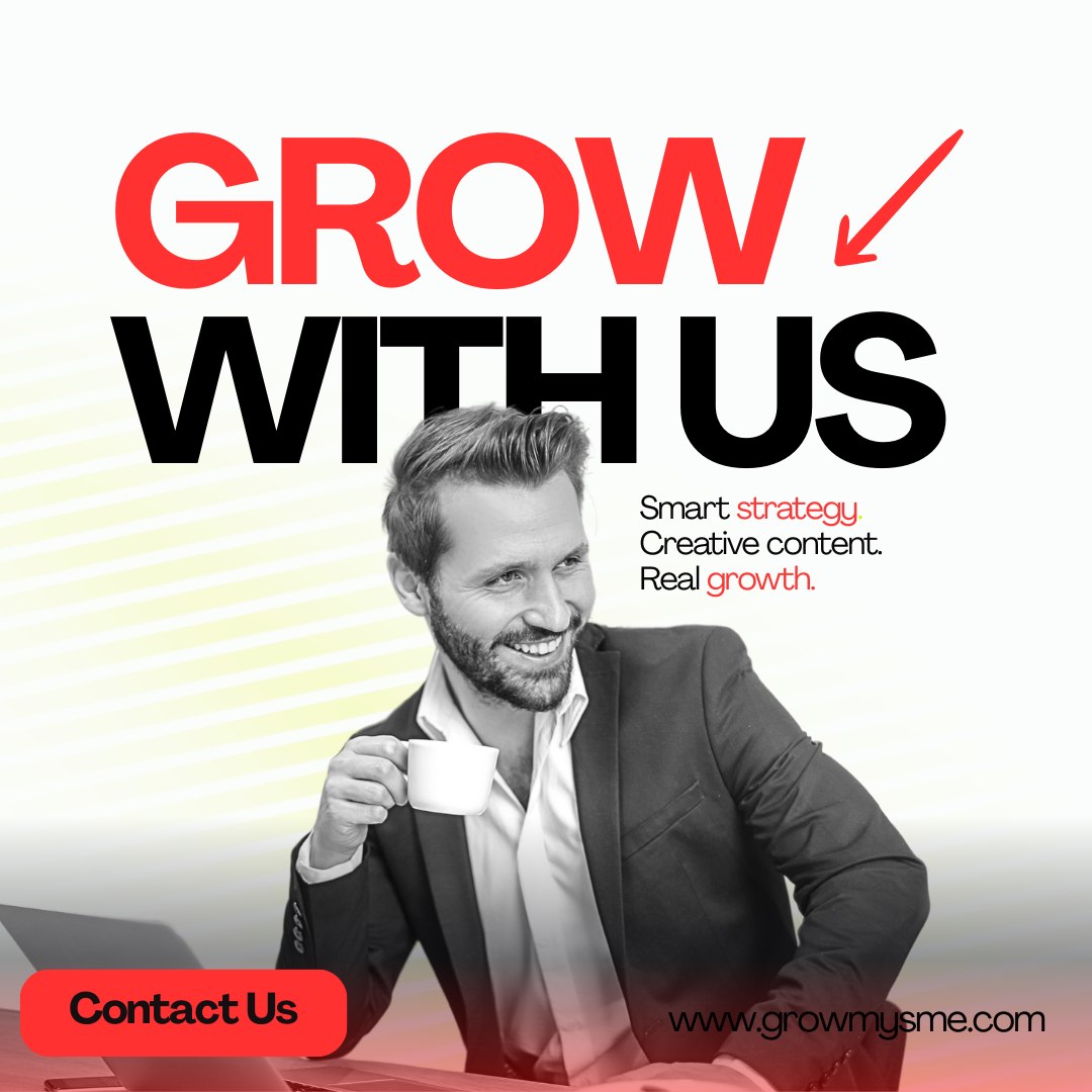 Grow My SME Facebook ad: Welcome to Grow My SME!