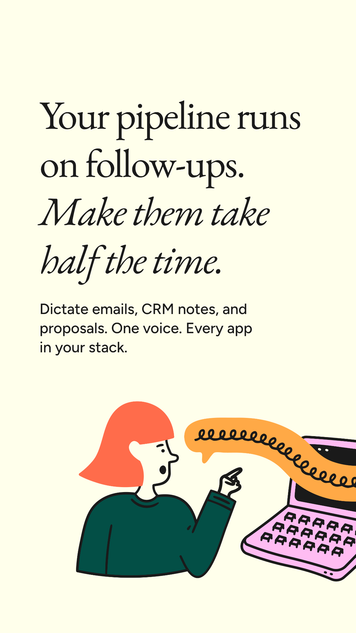 Wispr Flow Facebook ad