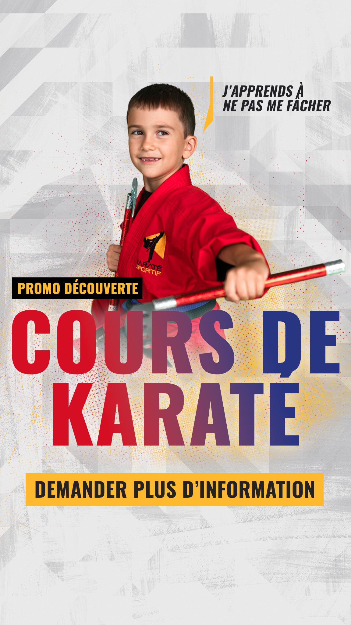Karate Sportif Chateauguay/Mercier Facebook ad from Mar 12, 2026