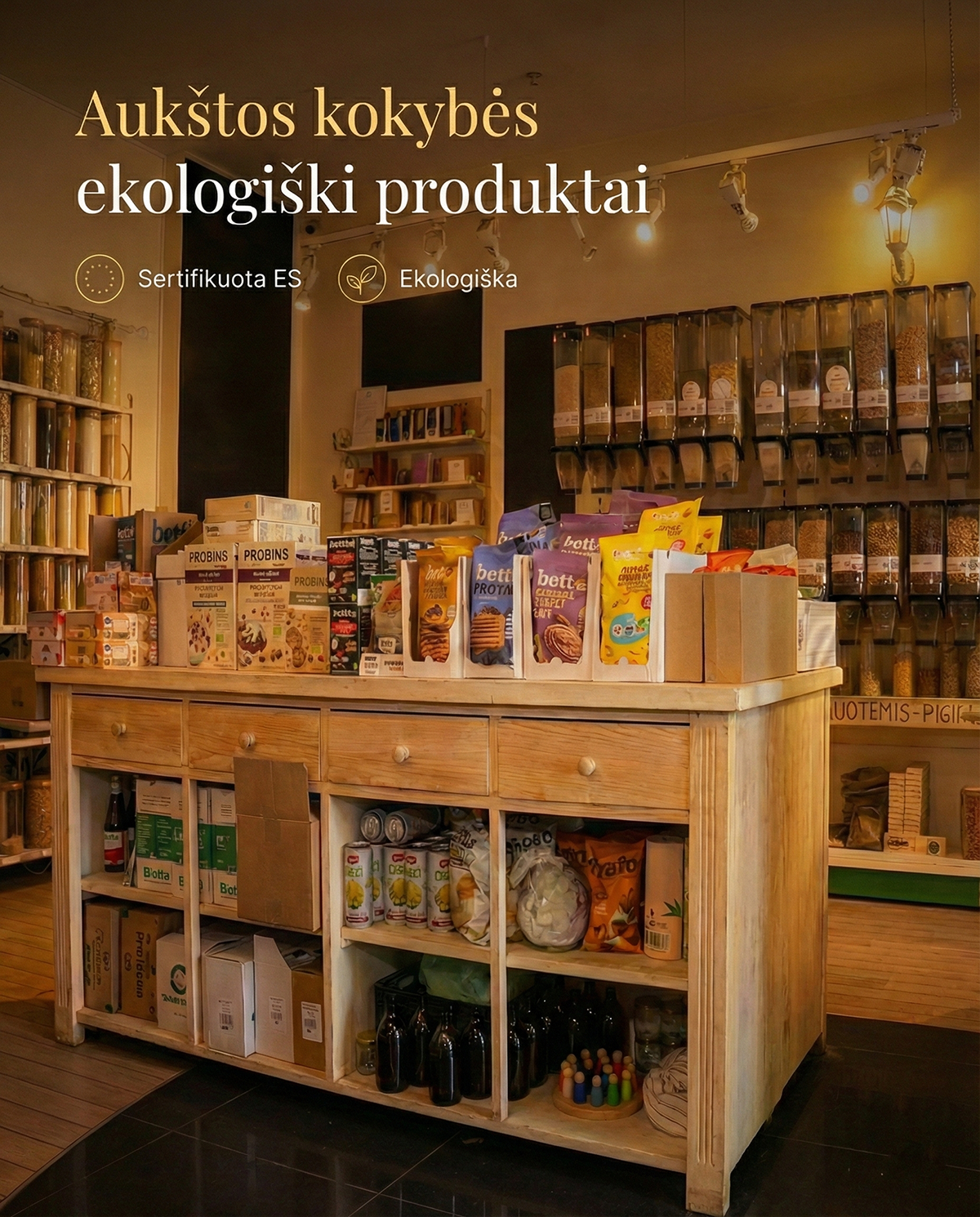 Biopapa Žaliuomenė Facebook ad