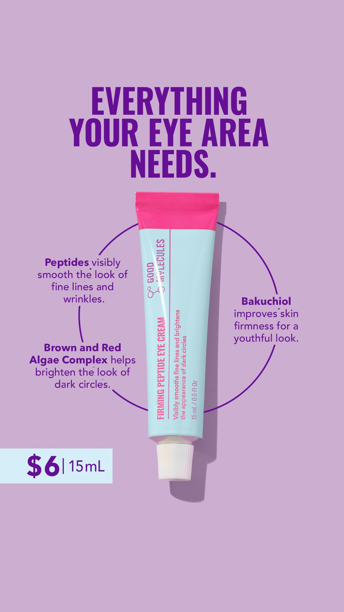 Good Molecules Facebook ad