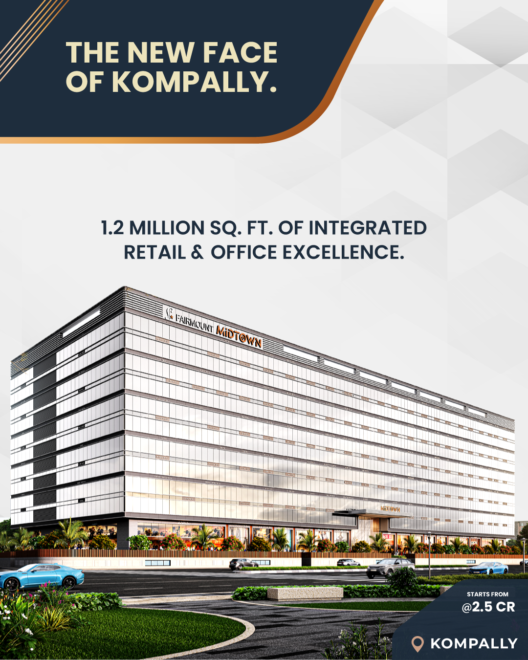 Midtown By Fairmount Facebook ad: Position your business at the center of opportunity…