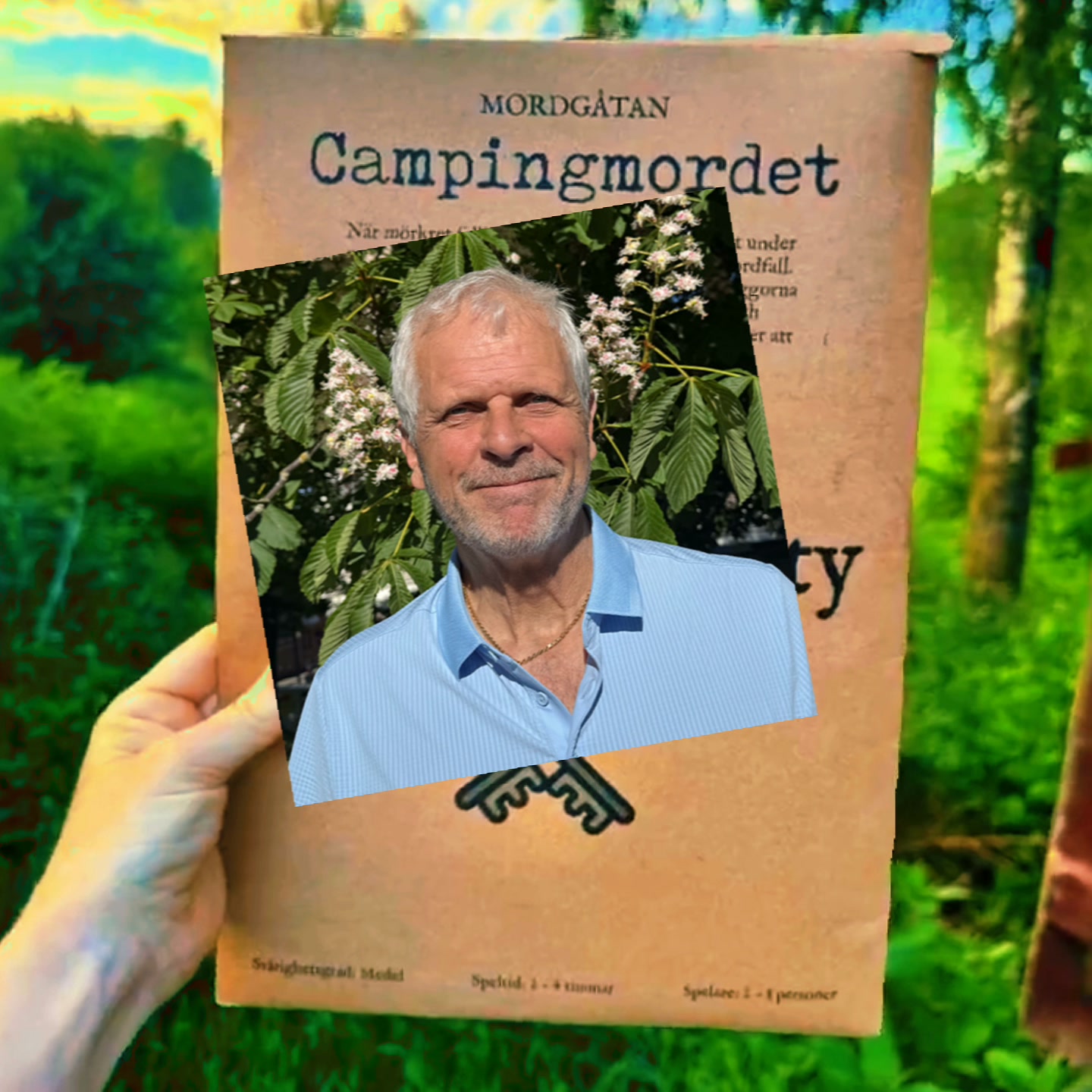 Hidden Reality Facebook ad: Samla vänner. Lös mordgåtan