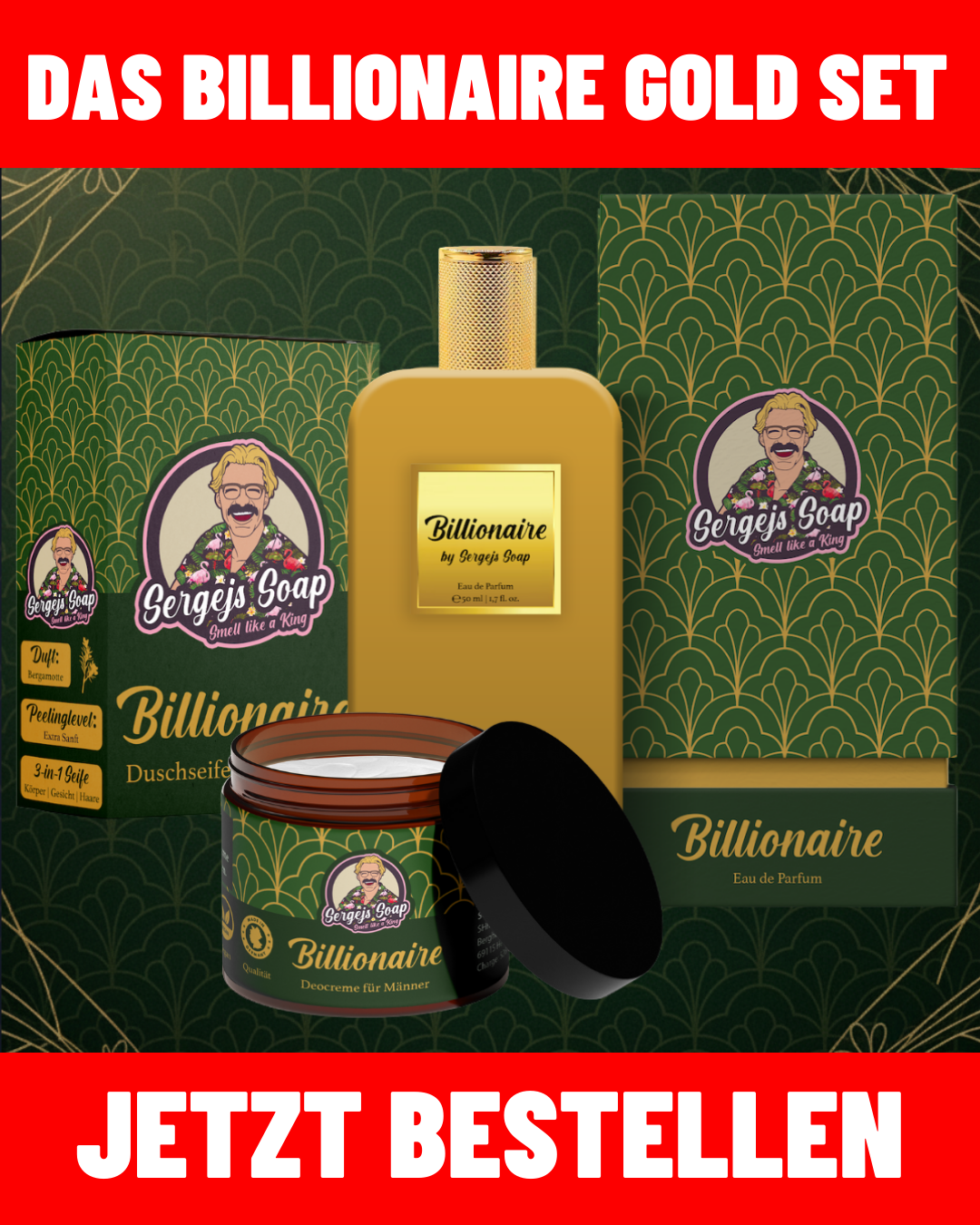 Sergej's Soap Facebook ad