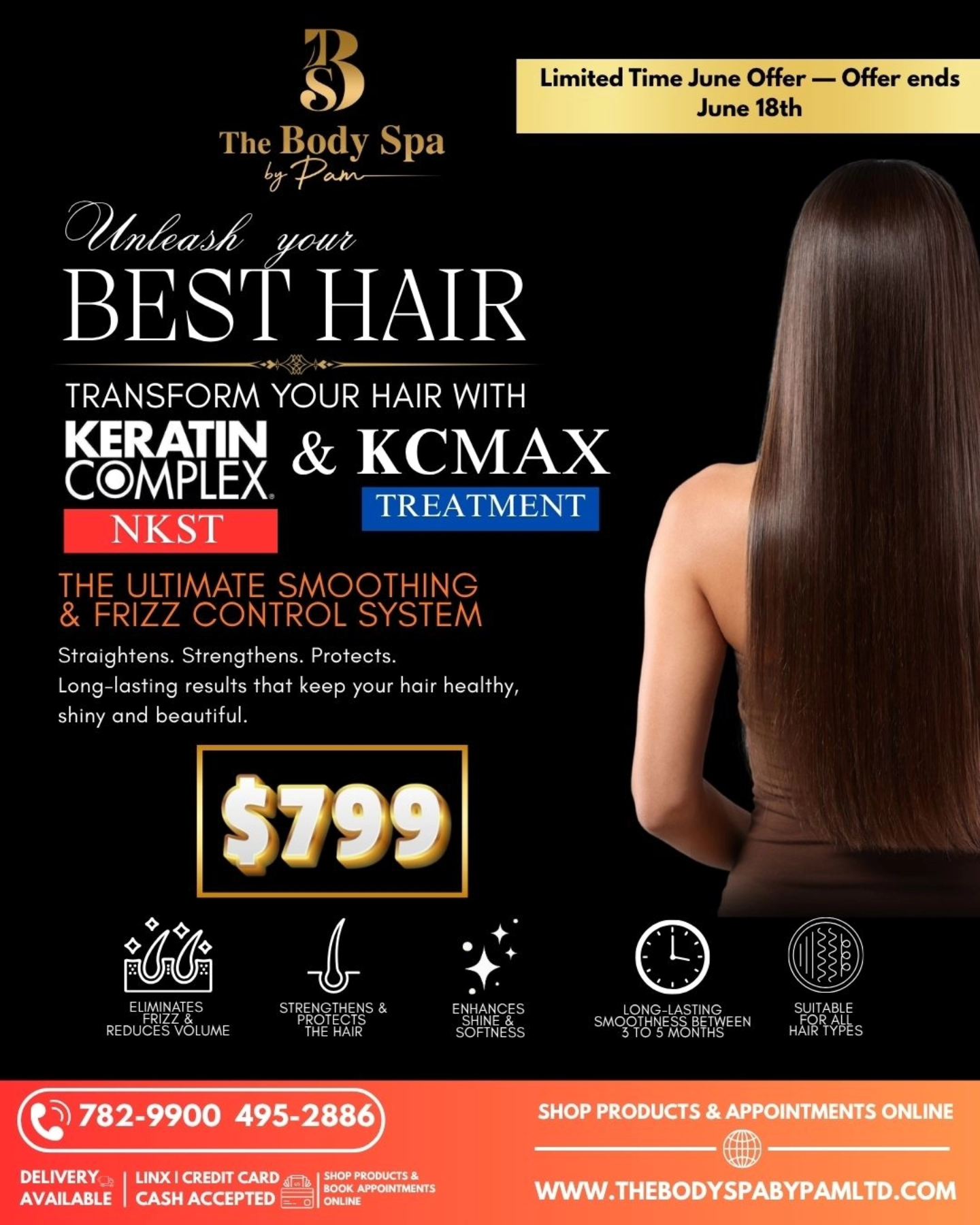 The Body Spa by Pam Limited Facebook ad