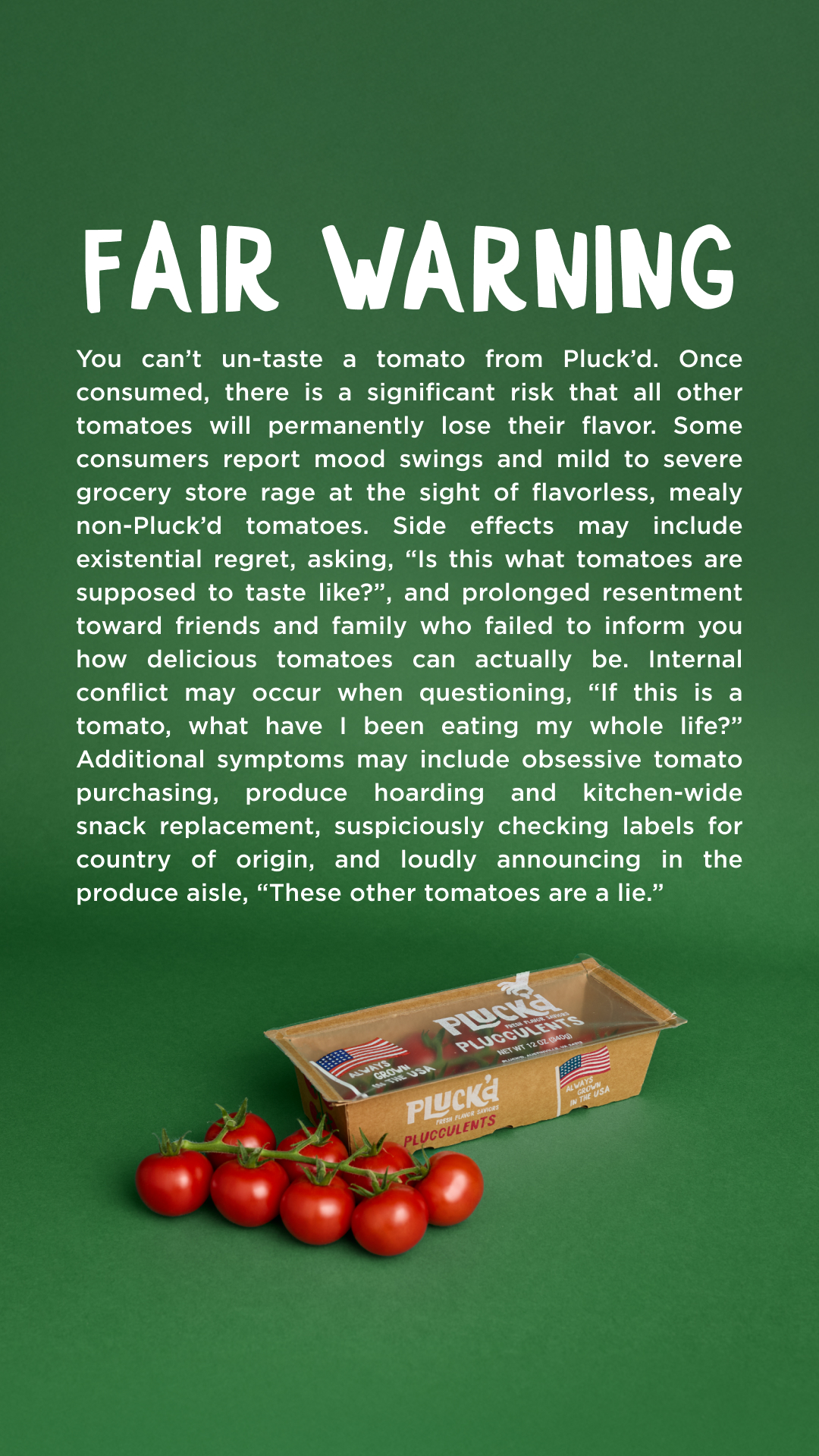 Pluck'd Facebook ad from Apr 28, 2026