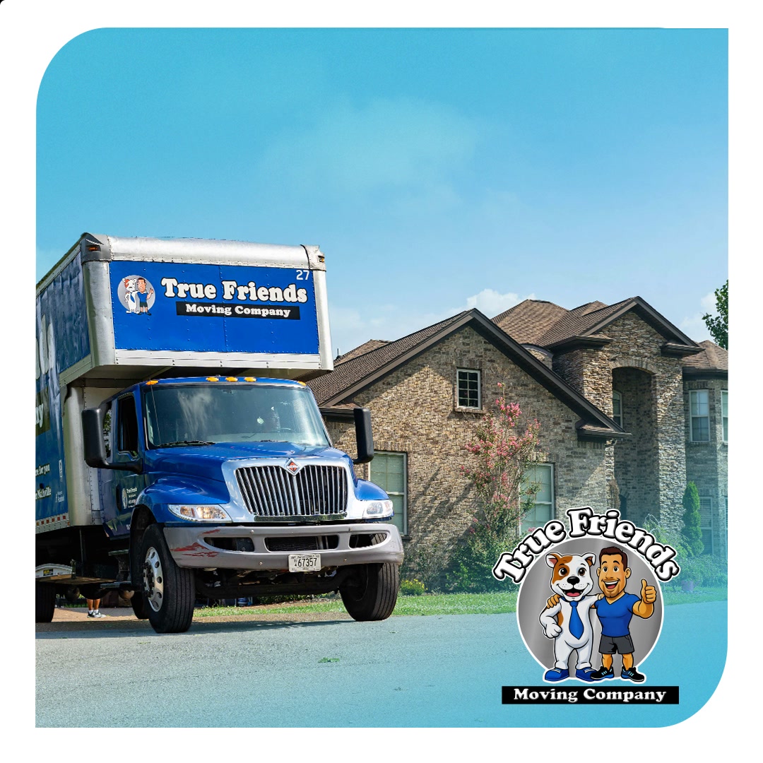 True Friends Moving Company Facebook ad: Your Moving Partners