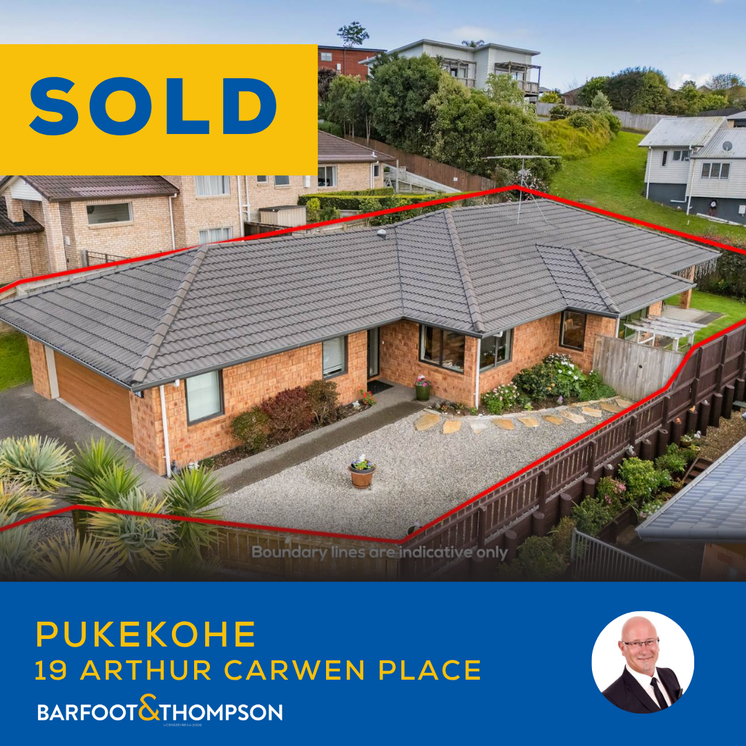 Shane Ogle, Barfoot & Thompson Facebook ad: For Sale | 19 Arthur Carwen Place, Pukekohe