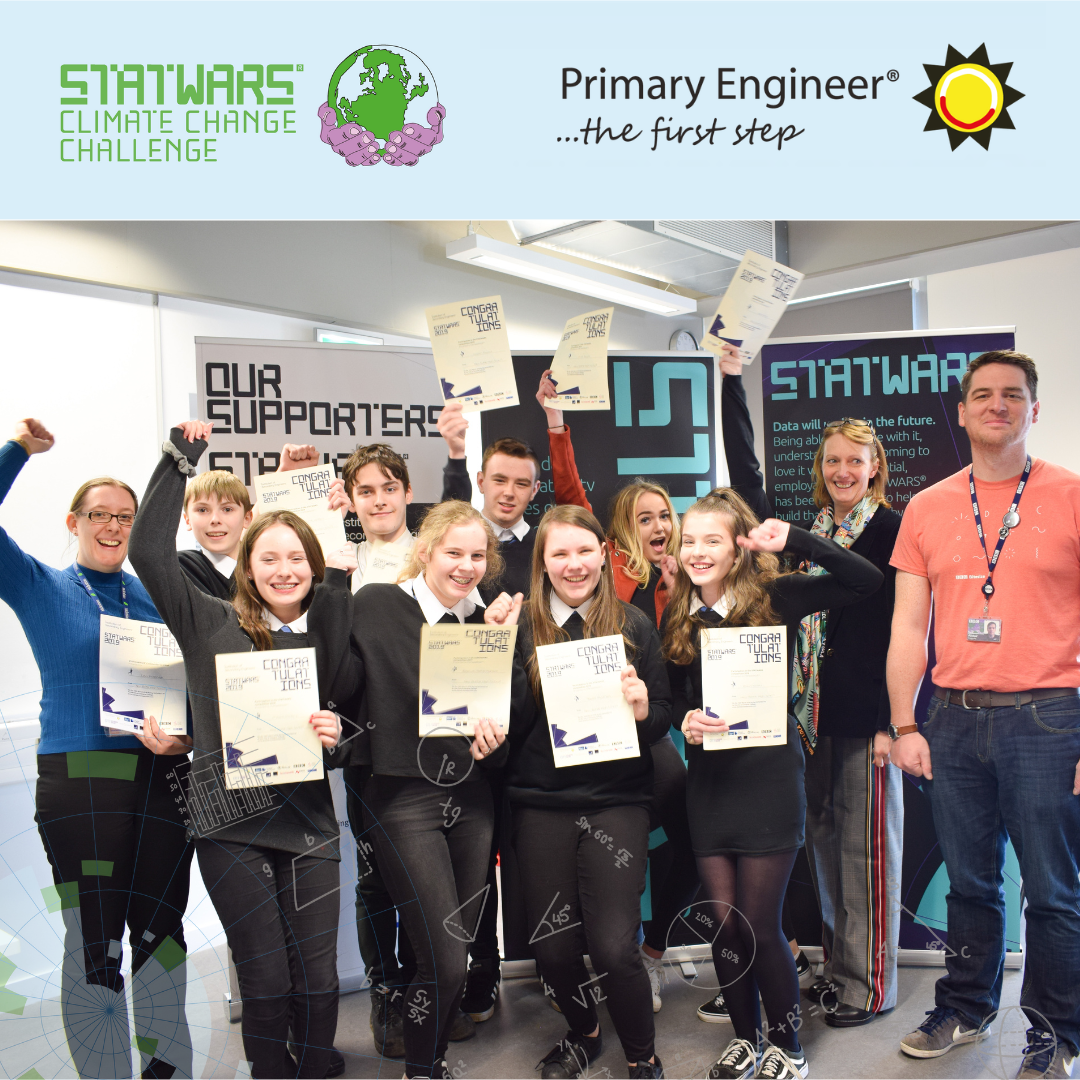 Primary Engineer Facebook ad: STATWARS Competition | Free-to-school Data Projects |…