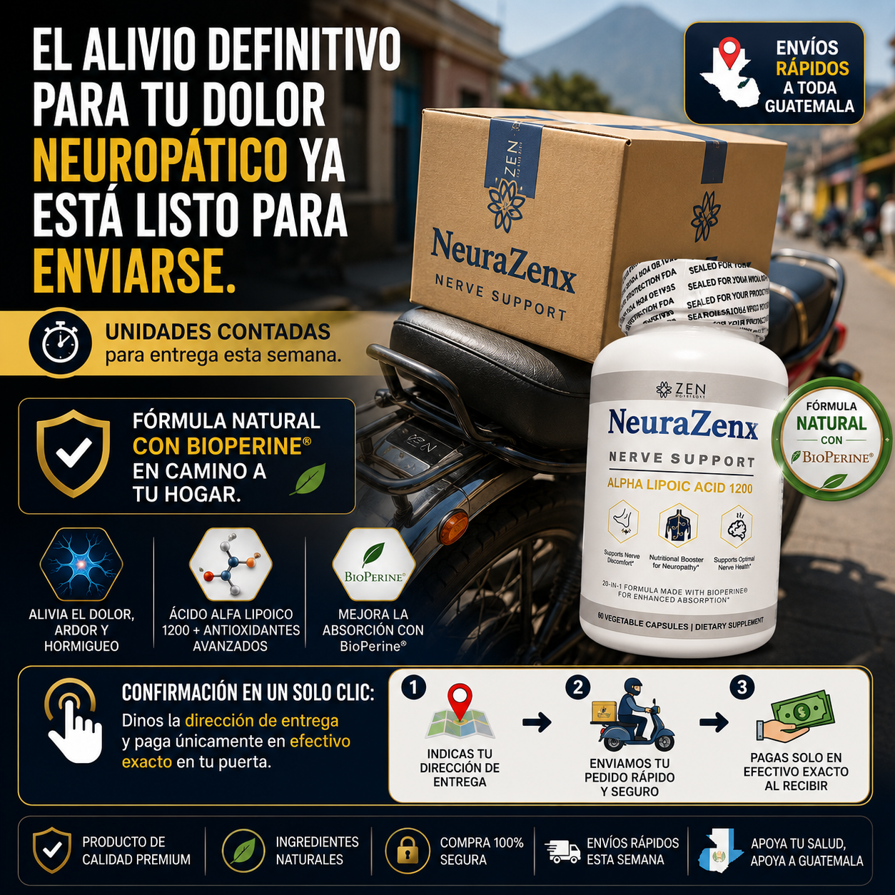 ShopNova Facebook ad: Alivia el hormigueo hoy | Paga al recibir
