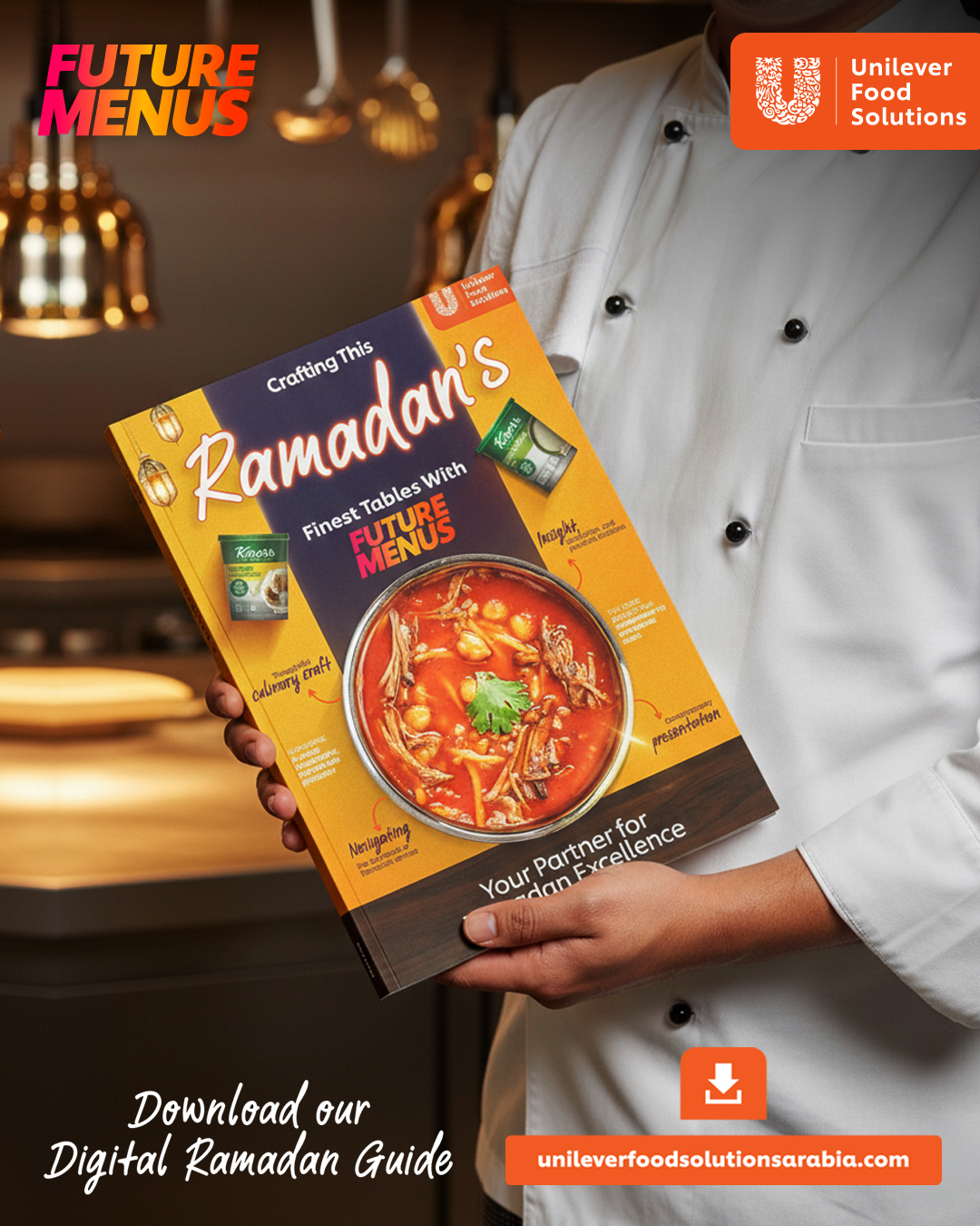 Unilever Food Solutions Facebook ad: Digital Ramadan Guide