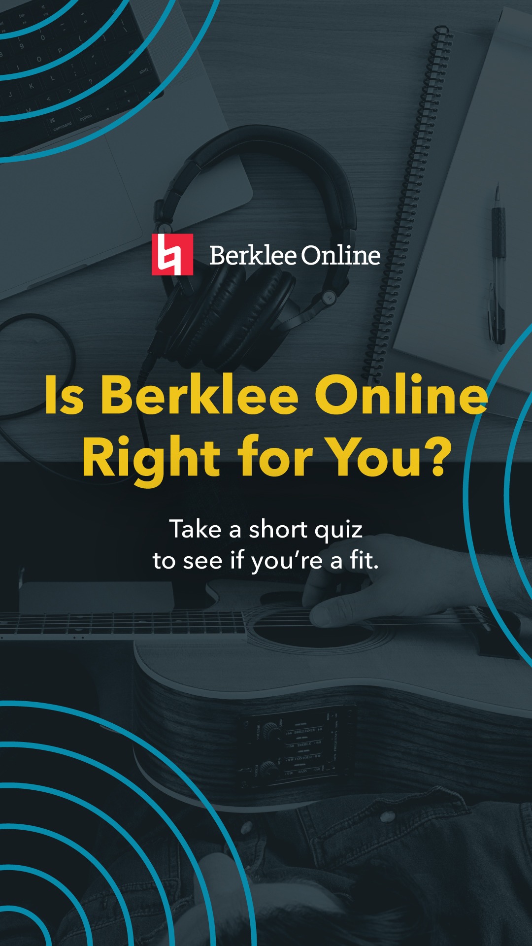 Berklee Online Facebook ad