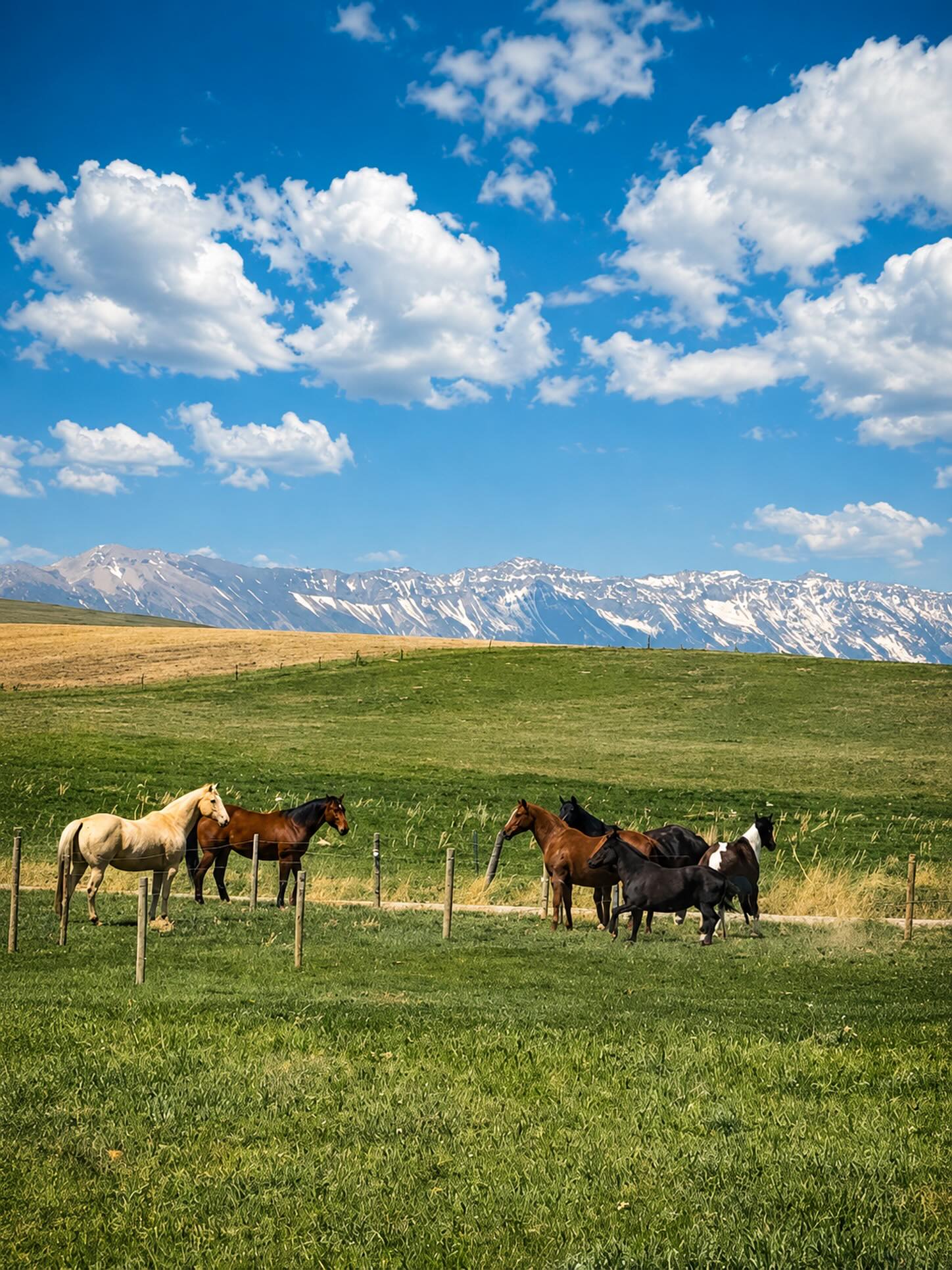 Saddlehillranchcabins Facebook ad: Mountain views, open fields, and a few friendly…
