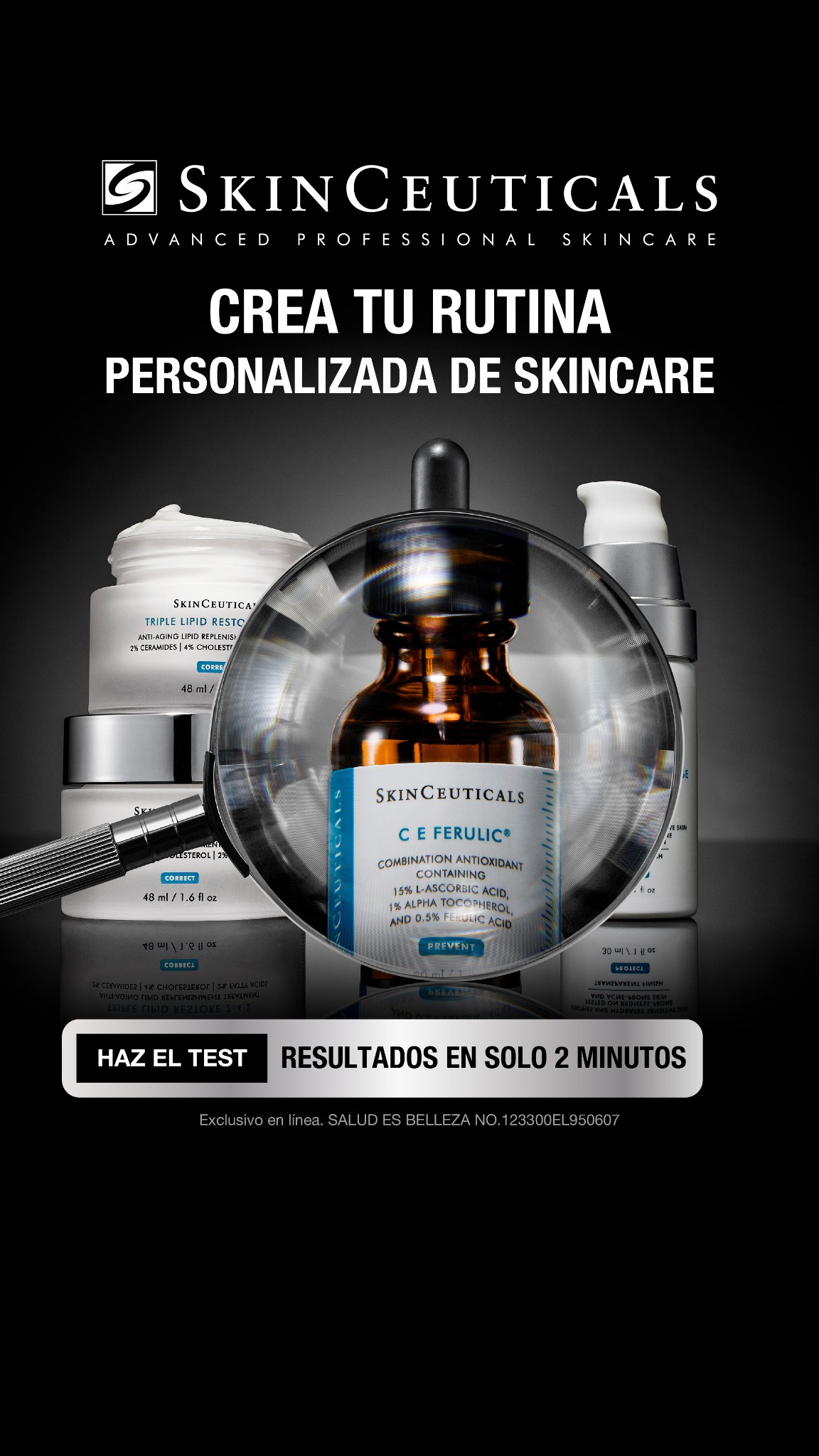 SkinCeuticals Facebook ad from Mar 13, 2026
