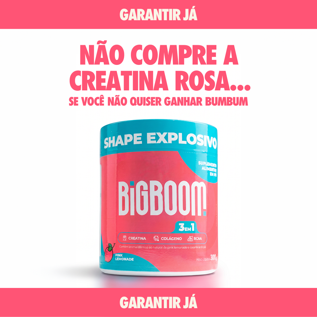Big Boom Facebook ad: Não compre se não quiser bumbum