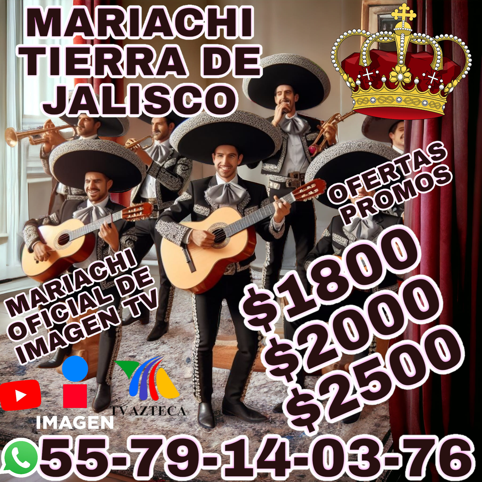 Mariachi Tierra de Jalisco de Nicolás Romero Facebook ad: MARIACHI TIERRA DE JALISCO