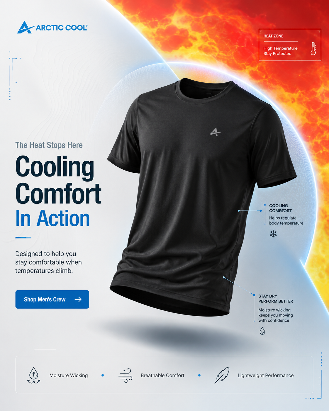 Arctic Cool Facebook ad