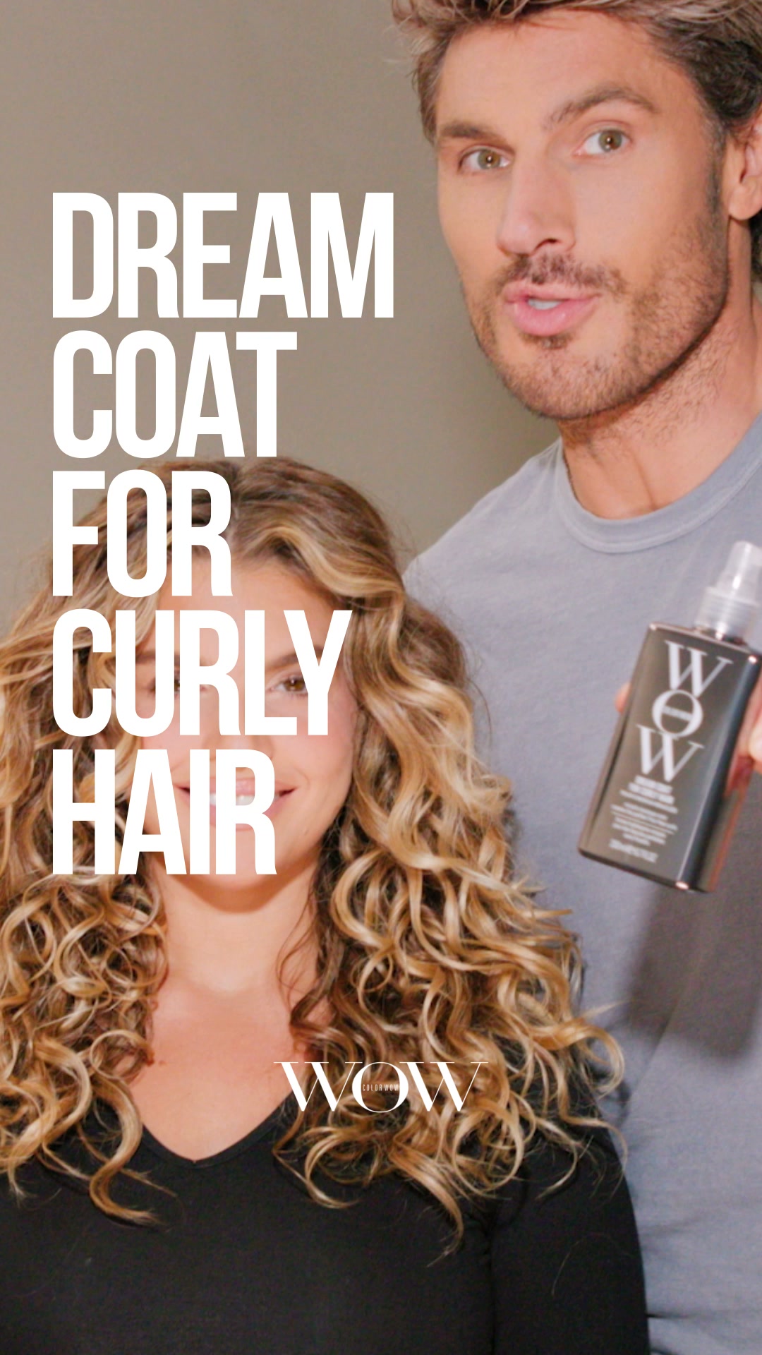 Color Wow Facebook ad: The Secret to Frizz-Free Curls