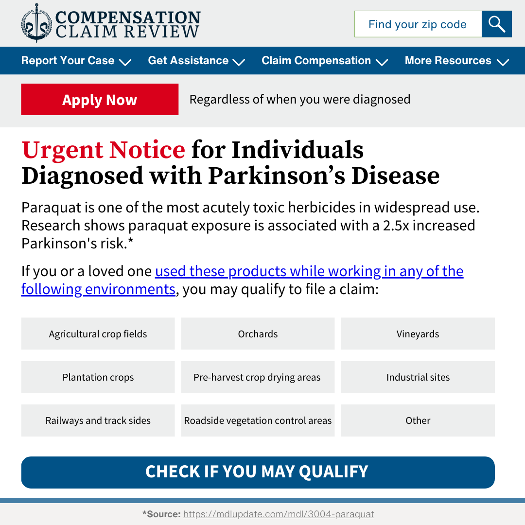 Compensation Claim Review Facebook ad