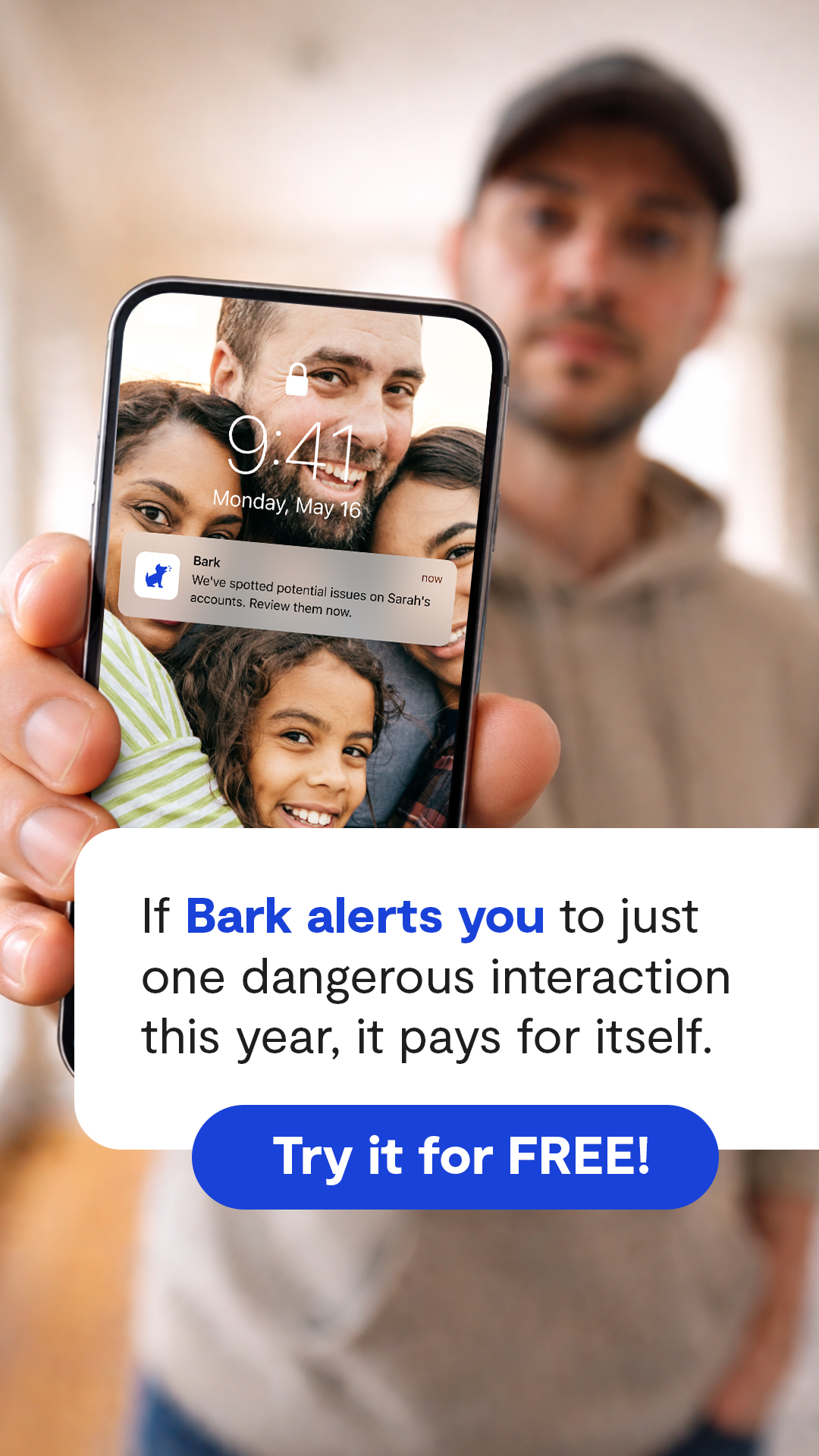 Bark - Parental Controls Facebook ad