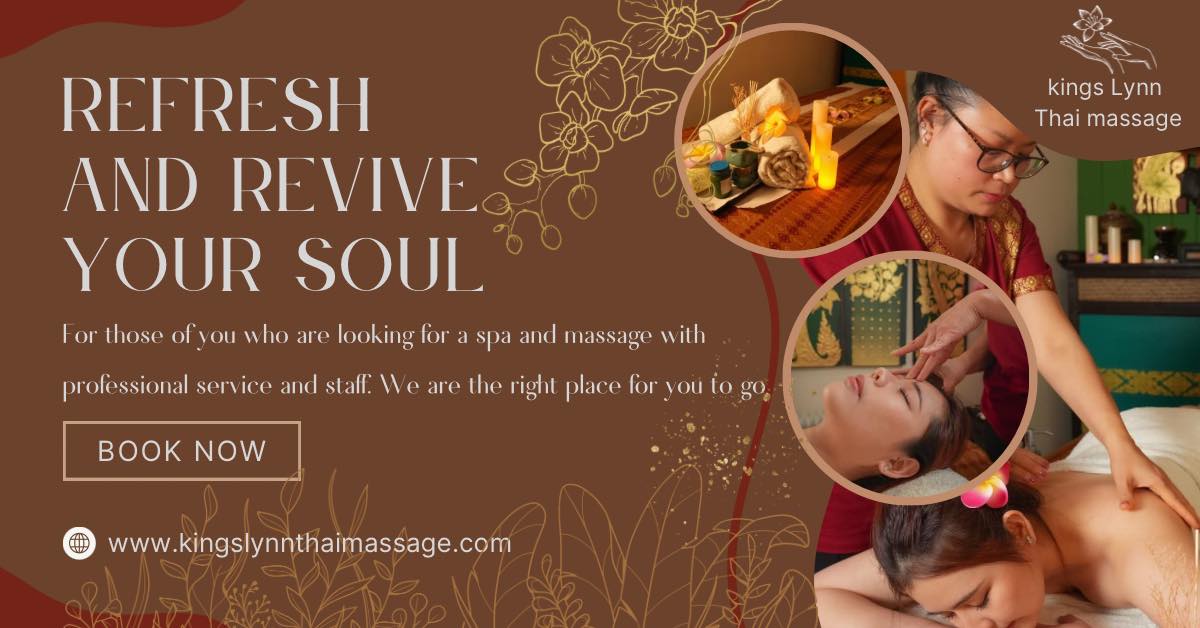 KINGS LYNN THAI Massage Facebook ad: Kings Lynn Thai Massage is taking bookings for…