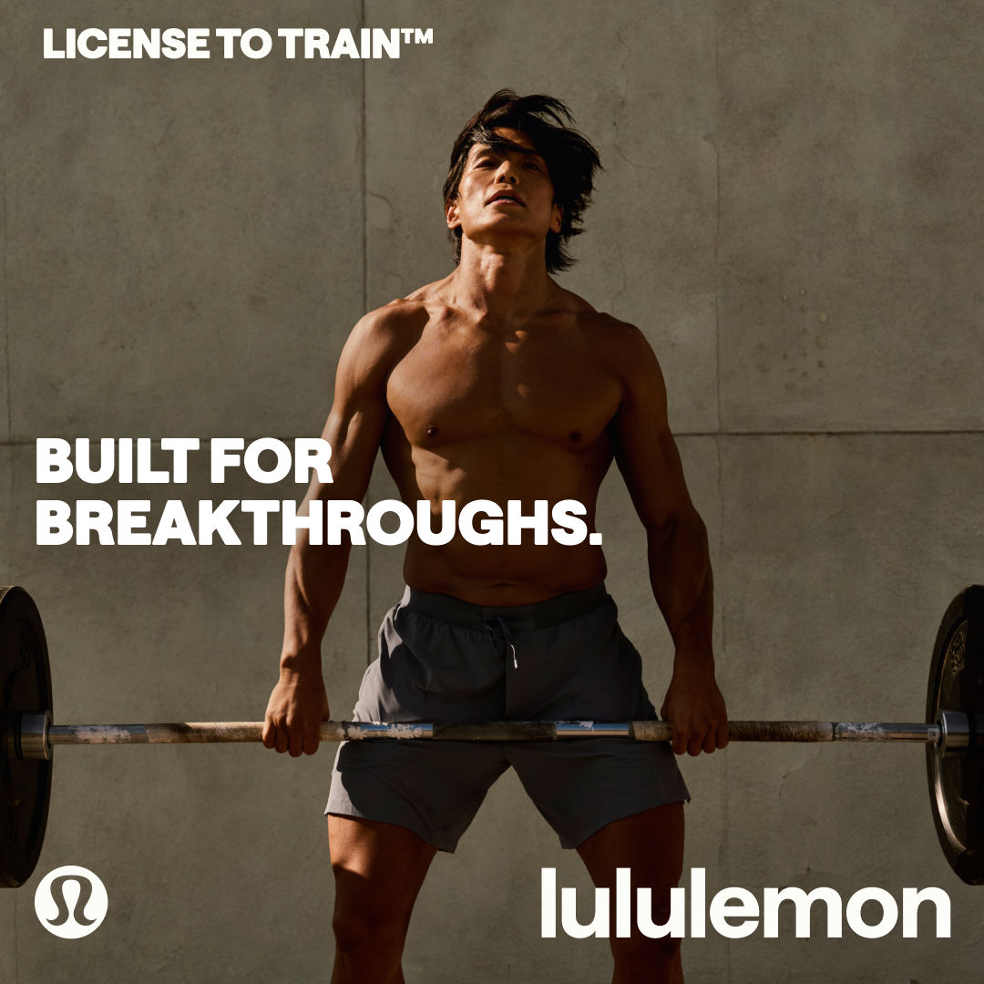 lululemon Facebook ad