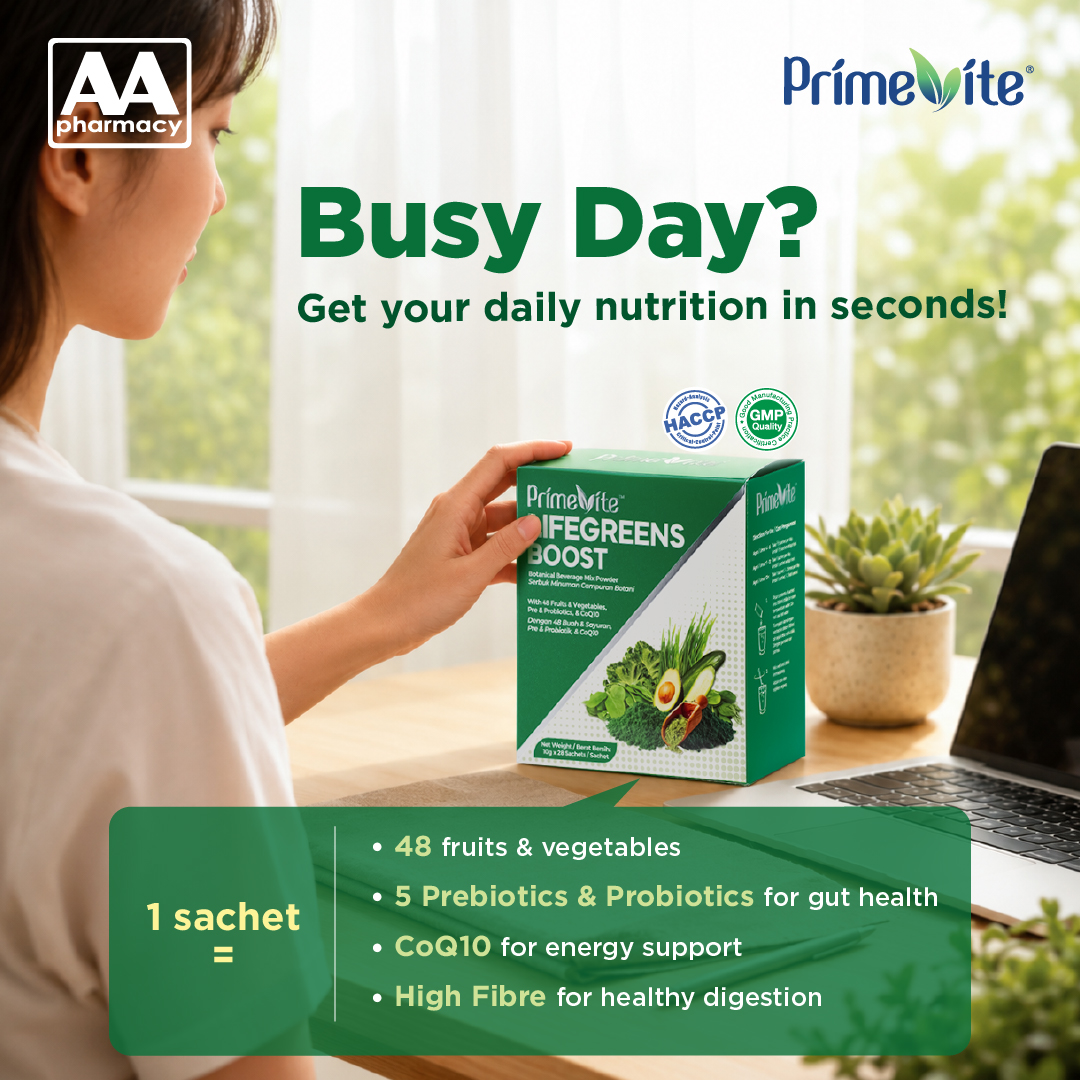 AA Pharmacy Malaysia Facebook ad