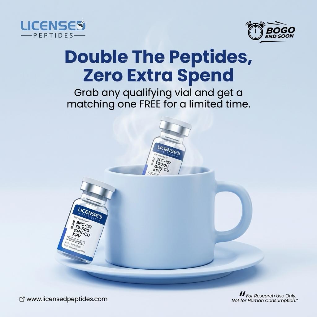 LicensedPeptides Facebook ad
