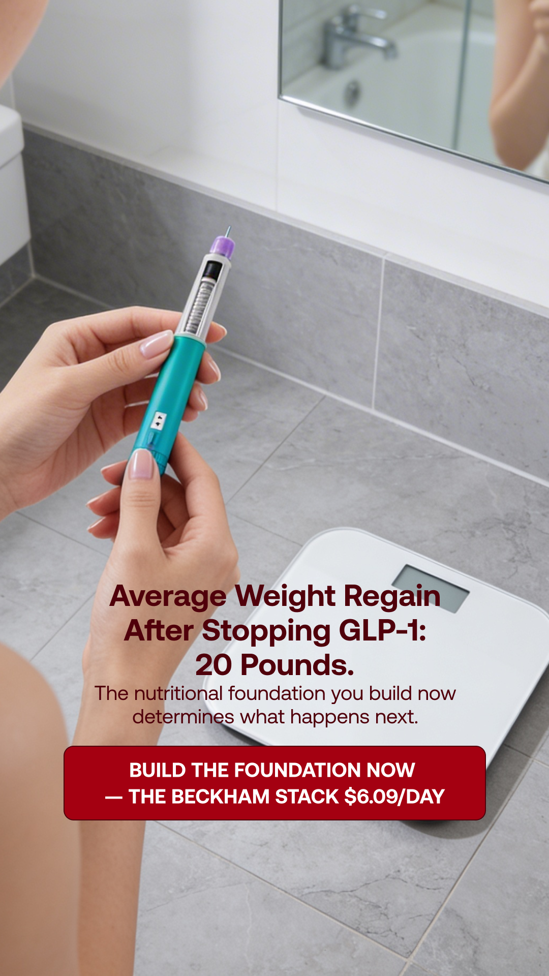 IM8 Health Facebook ad