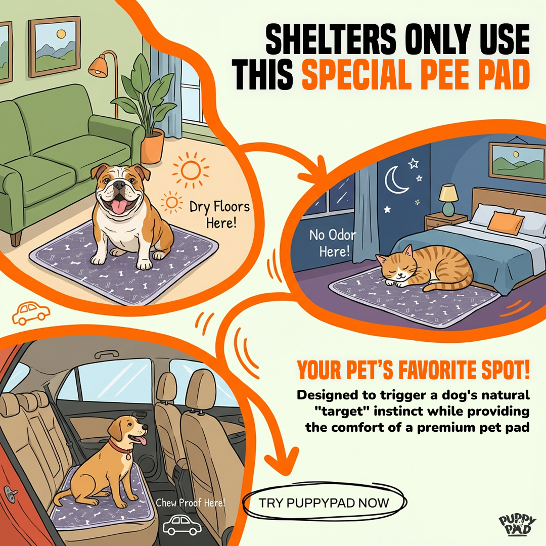 PuppyPad Facebook ad