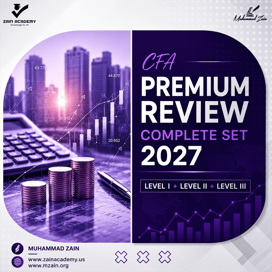 Zain Academy Facebook ad: Preparing for the CFA exam demands more than…