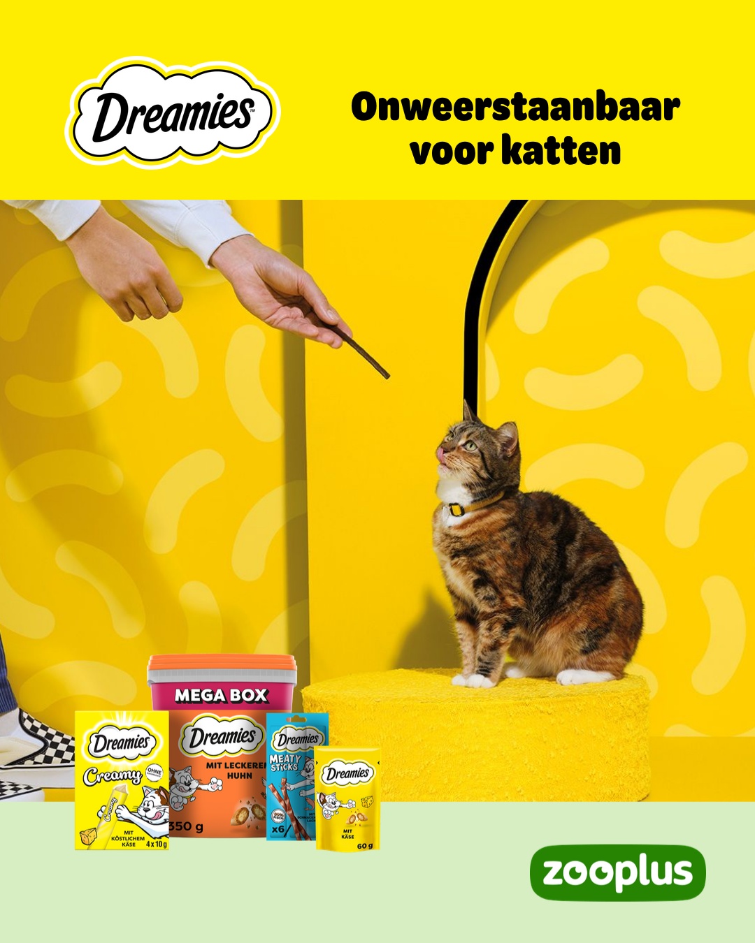 zooplus Facebook ad: DREAMIES