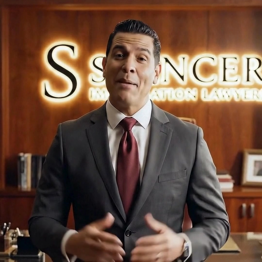 Spencer INC Immigration Lawyers Facebook ad: Tu camino a Canadá comienza aquí, Tu futuro empieza hoy…