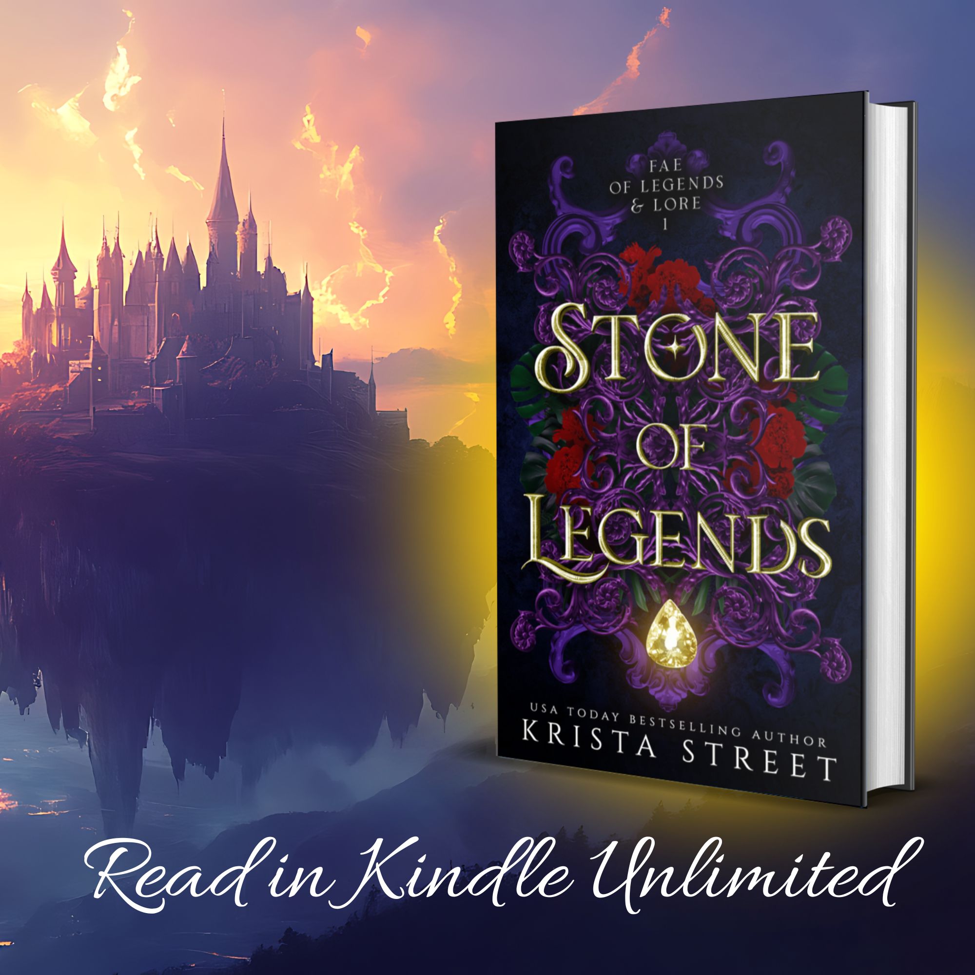 Krista Street, USA Today Bestselling Author Facebook ad