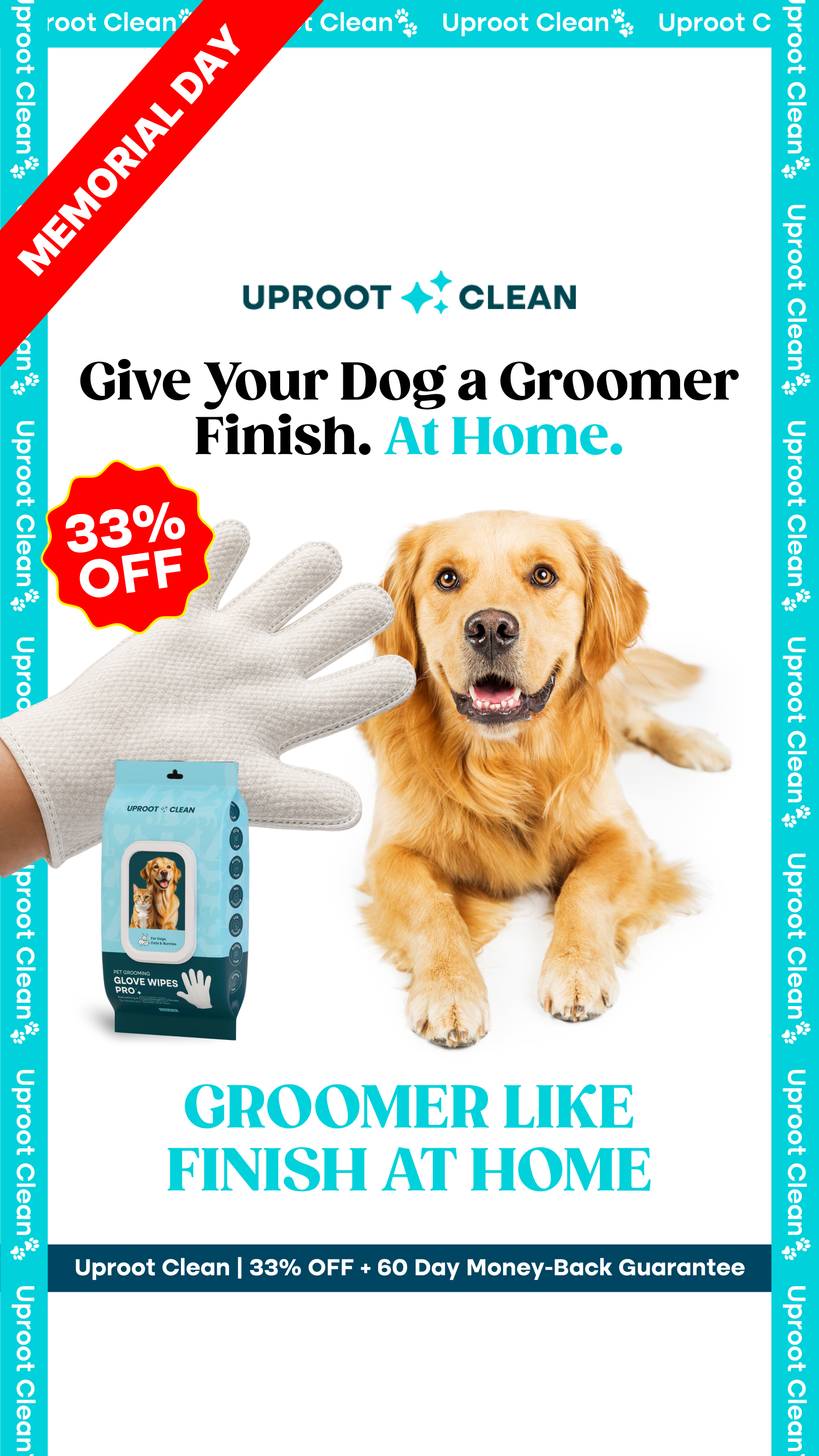 Uproot Clean Facebook ad