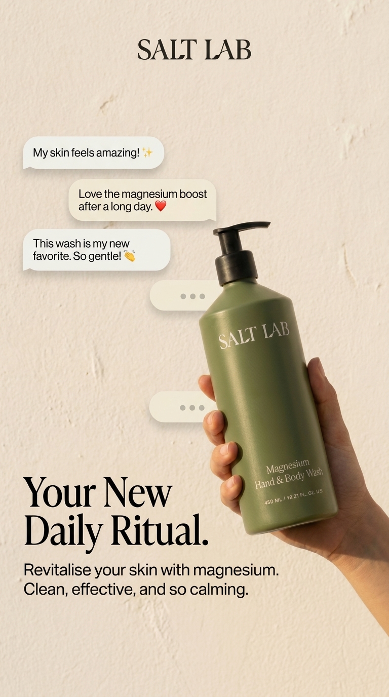Salt Lab Facebook ad