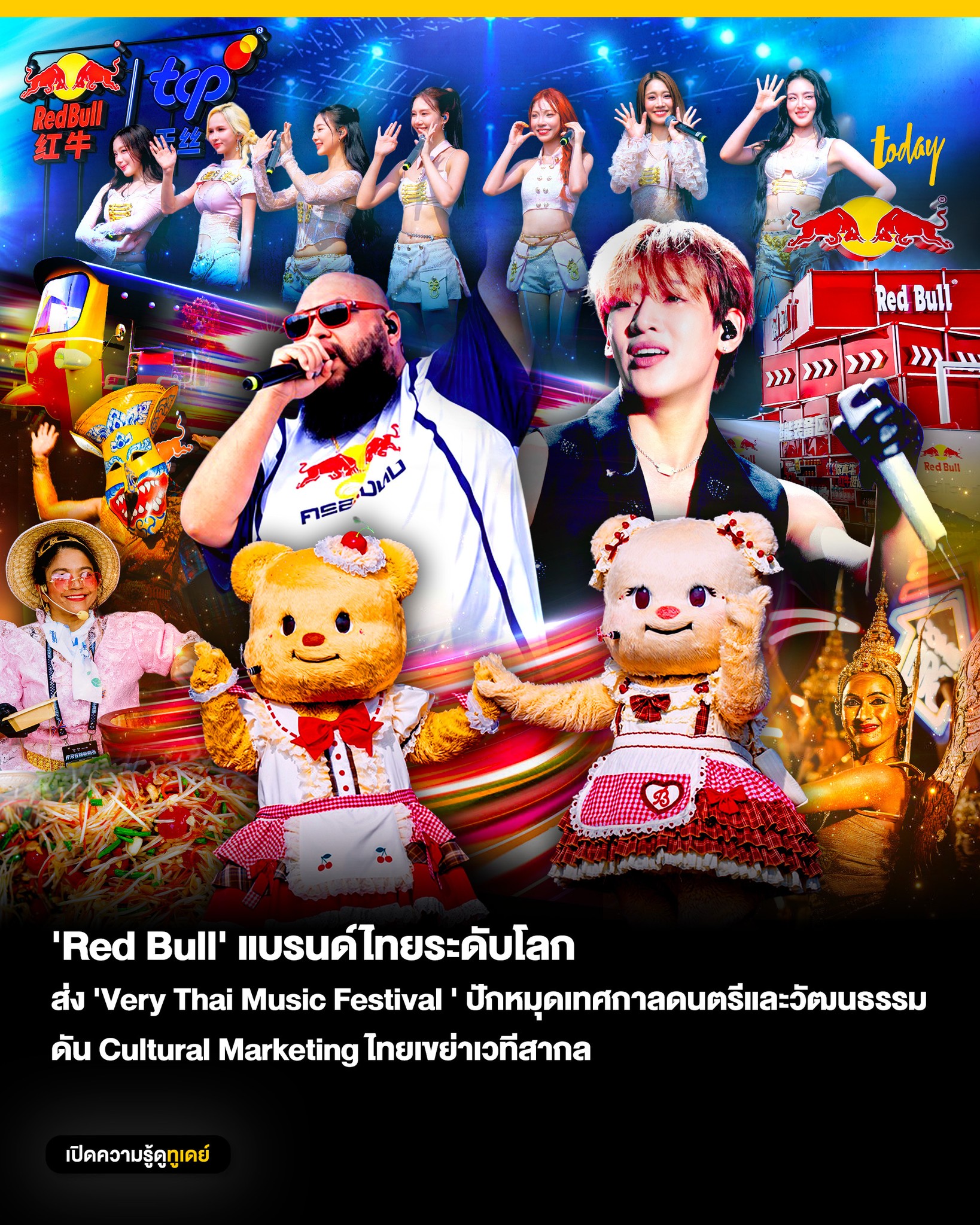 TODAY Facebook ad: ถ้าพูดถึงชื่อ Red Bull แบรนด์ภายใต้ กลุ่มธุรกิจ TCP…