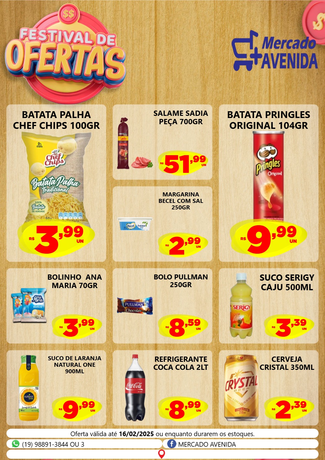 Mercado Avenida Facebook ad from Feb 11, 2025