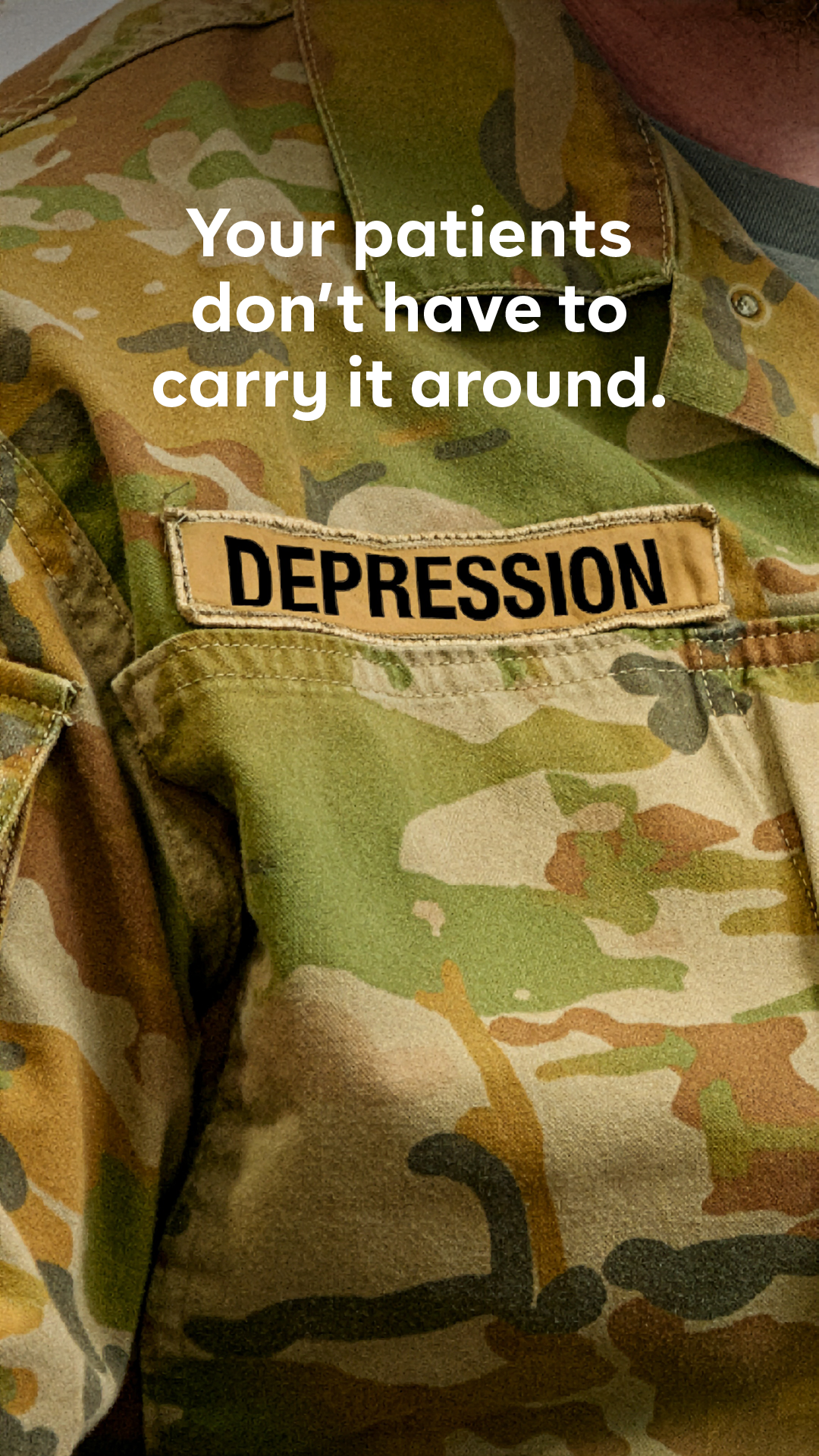 Avive Health Facebook ad: Military-related depression is treatable