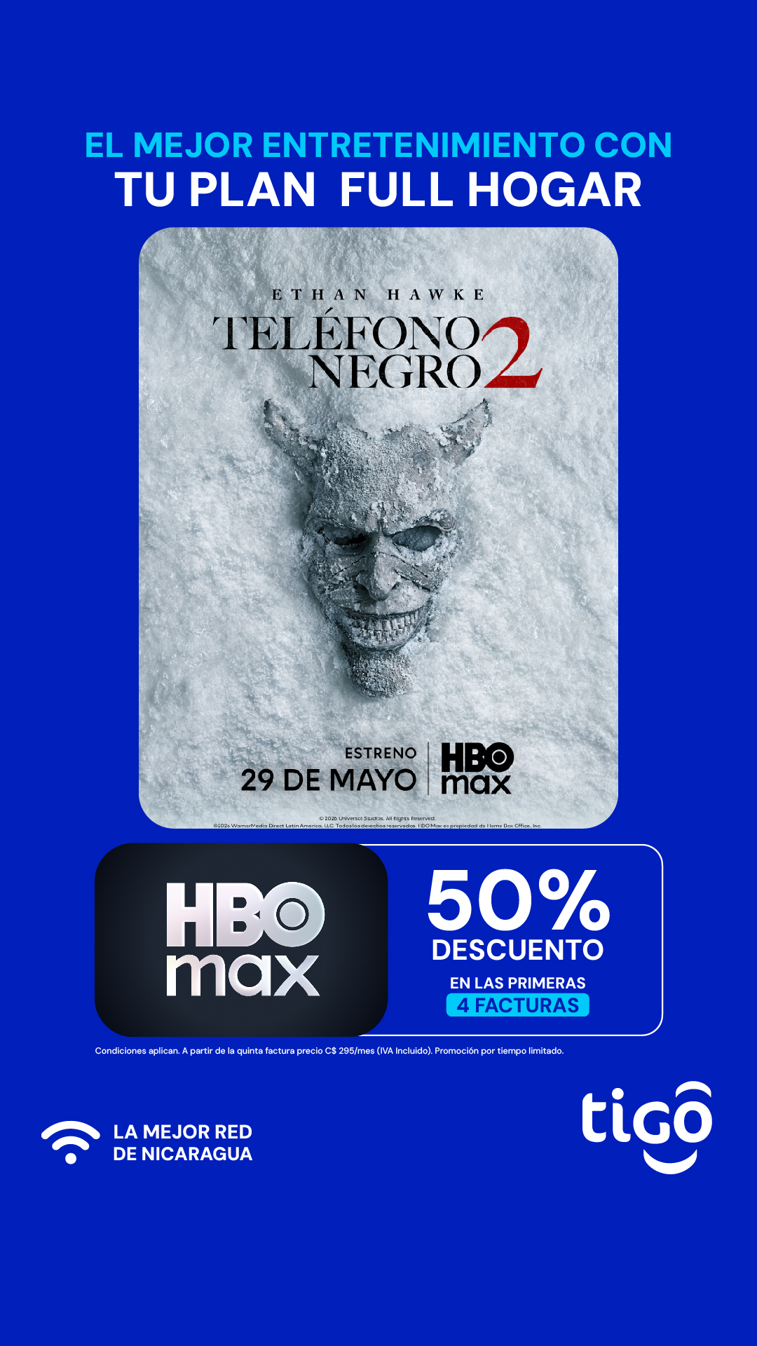 Tigo Nicaragua Facebook ad