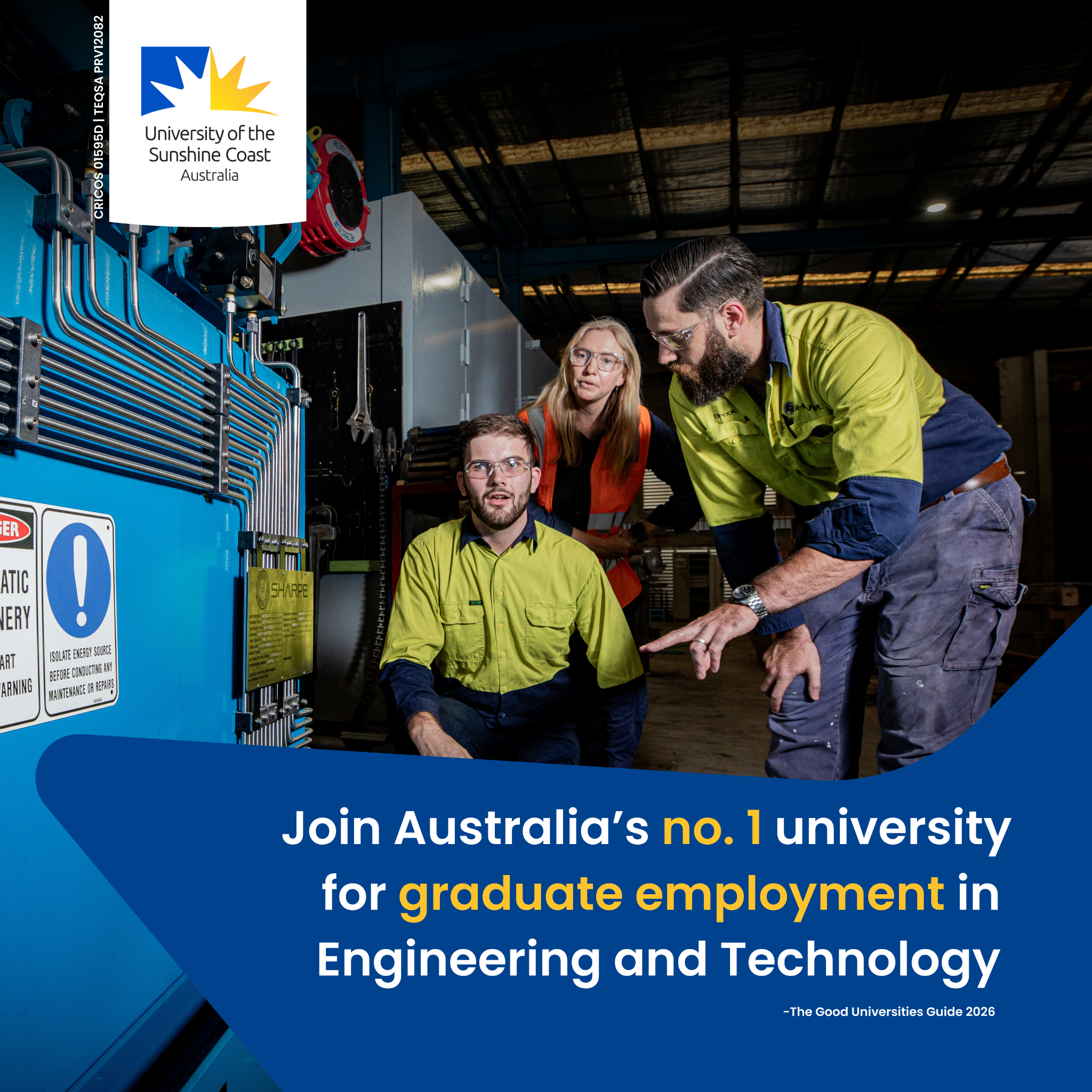 University of the Sunshine Coast Facebook ad