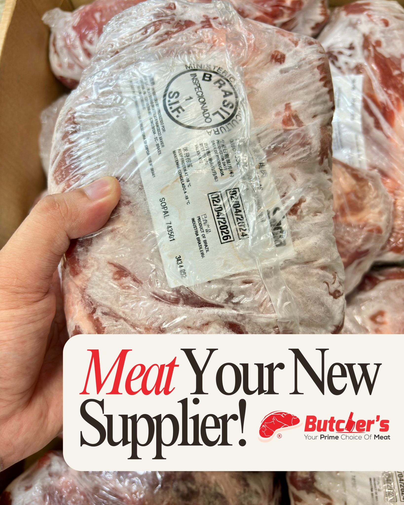 Butcher's PriMeat Facebook ad