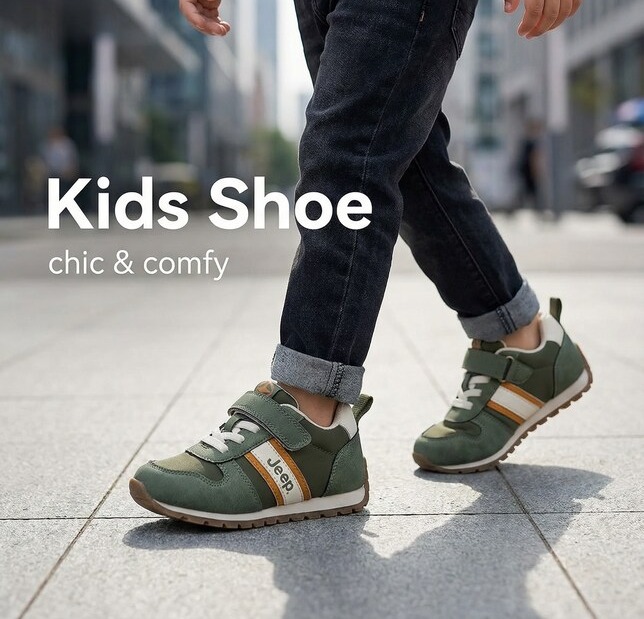 Rayanebabyshoes Facebook ad: Kids Shoes = Comfort + Style for Every…