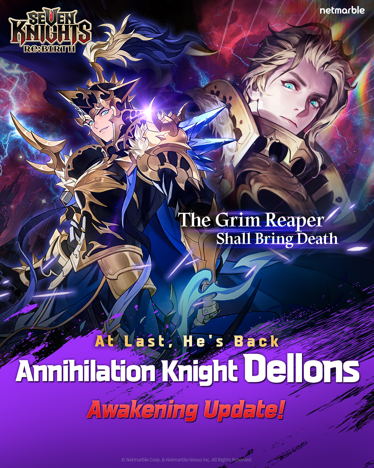 Seven Knights Facebook ad