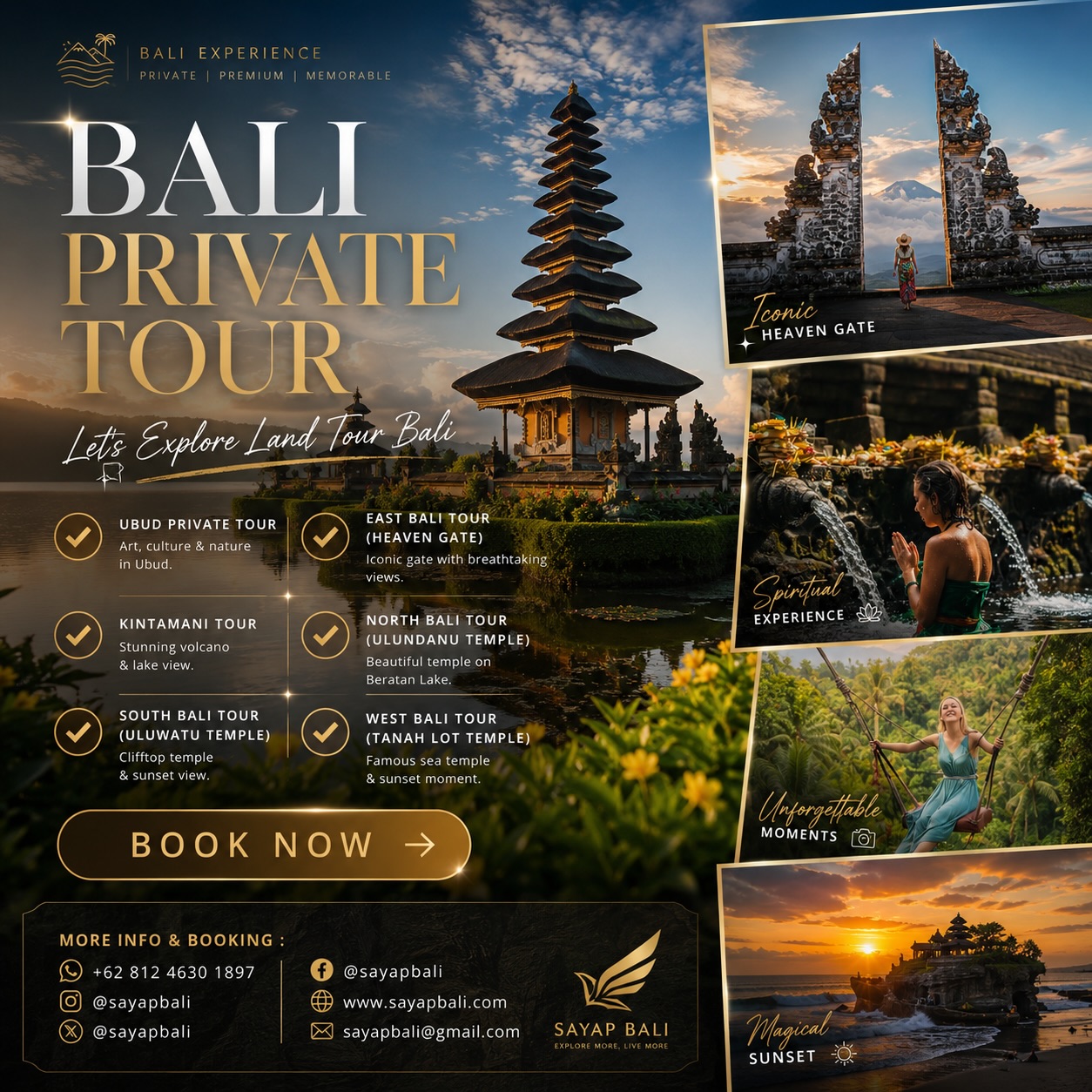 Sayap bali - The Best Bali Guiding Facebook ad: Make Your Bali Vacation Truly Unforgettable!