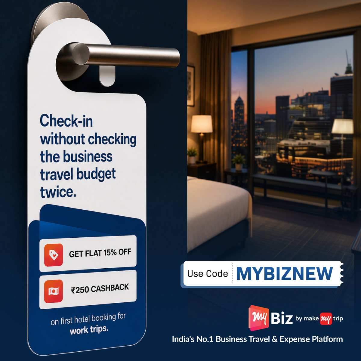 MakeMyTrip Facebook ad