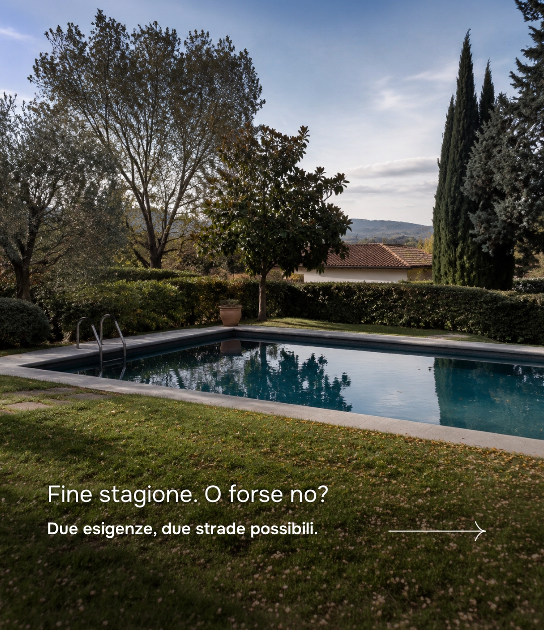 Italian Pool Facebook ad: A fine settembre arriva il momento di fare…