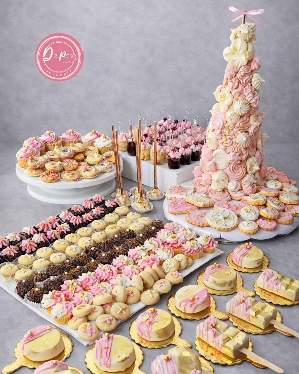 Dulceria De Pese Facebook ad: Mesas de dulces variados, candy BOX