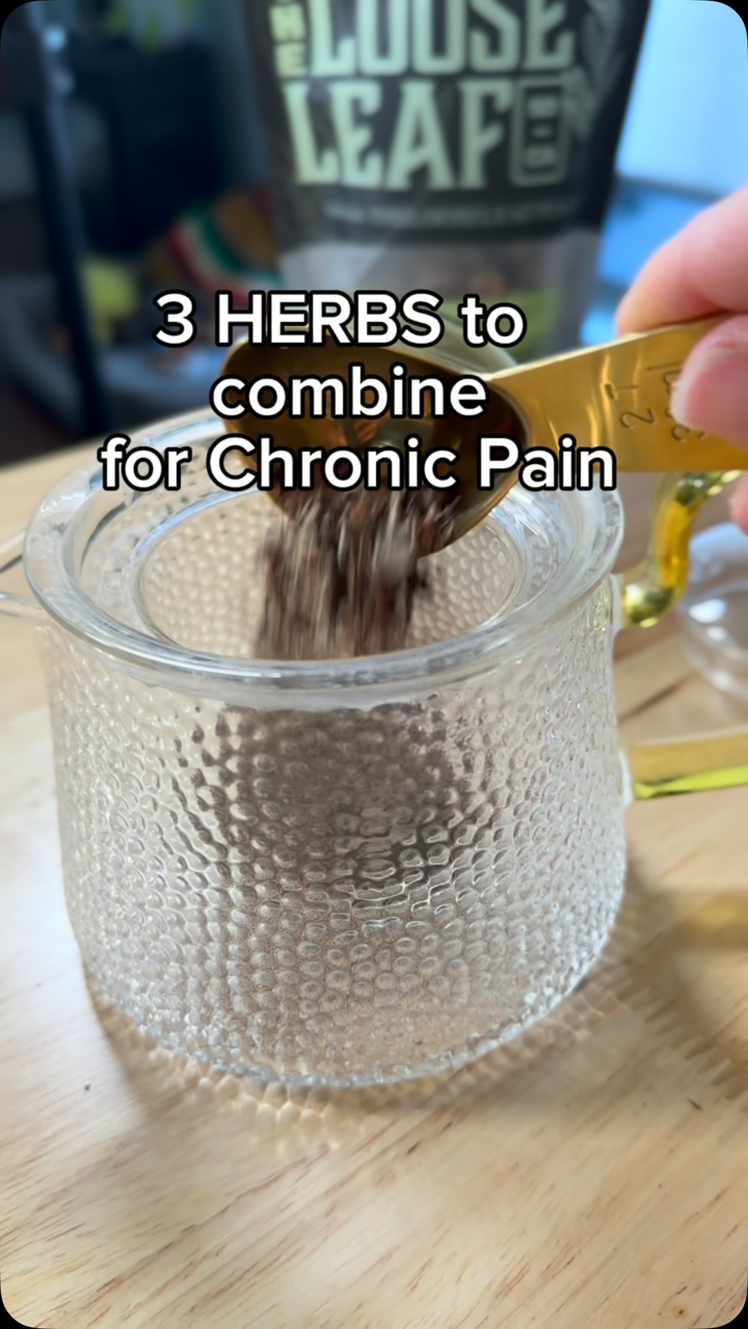 The Loose Leaf Tea Facebook ad: Our Pain Relief Tea has quietly become one…